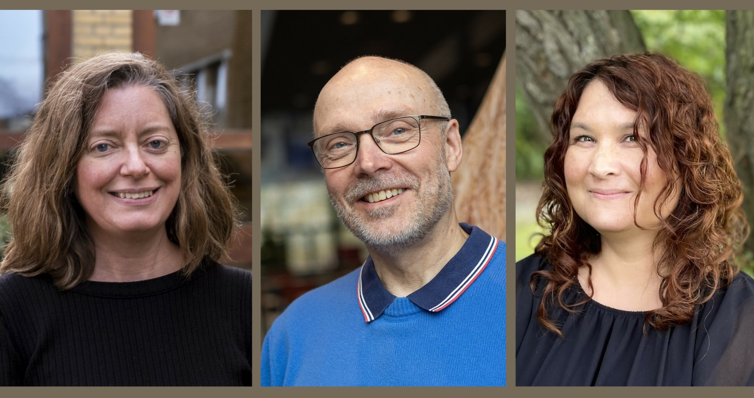 Marie Kongskov er rektor for Aarhus Gymnasium, Mikkjal Helmsdal er rektor for Fjerritslev Gymnasium og Tania Sheikh Larsen er rektor for Hvidovre Gymnasium. 